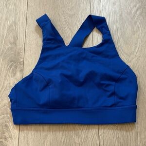 Lululemon Blue Sports Bra with Y-Back Design